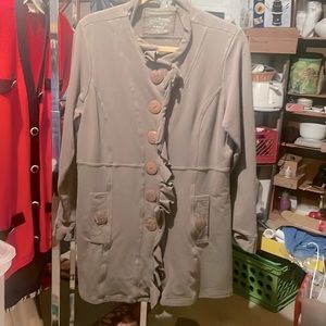 Neon Buddha olive green jacket size lg